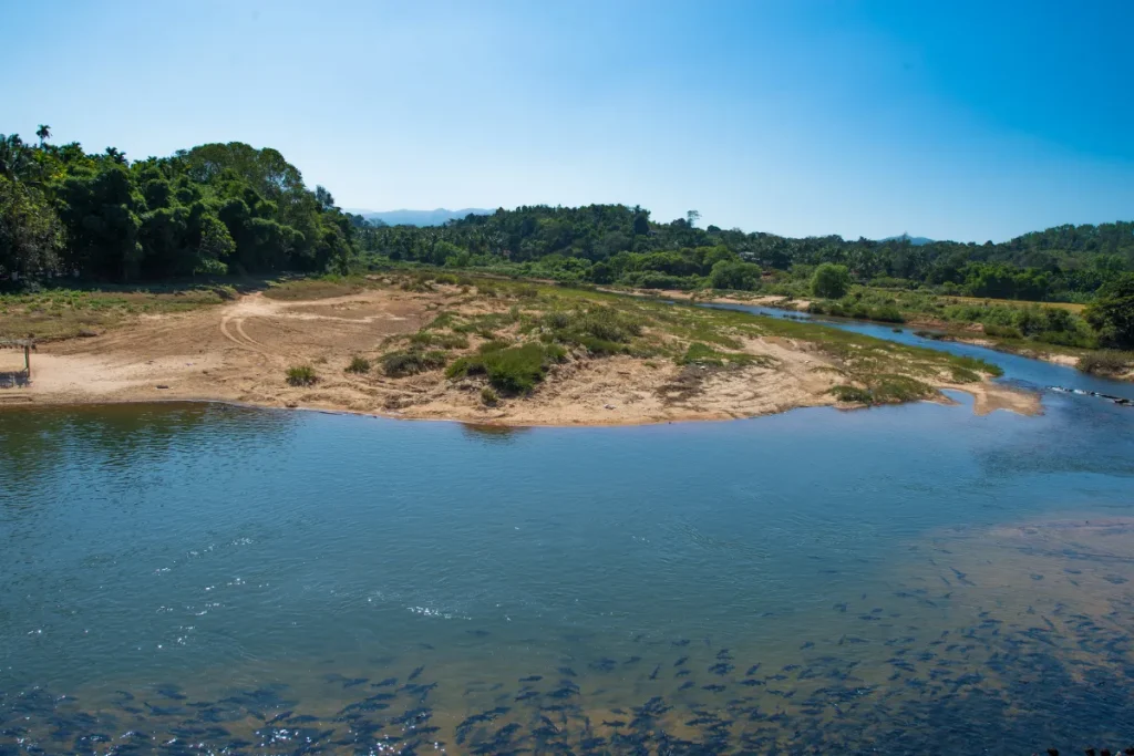 Parte de terra na Bacia do Prata