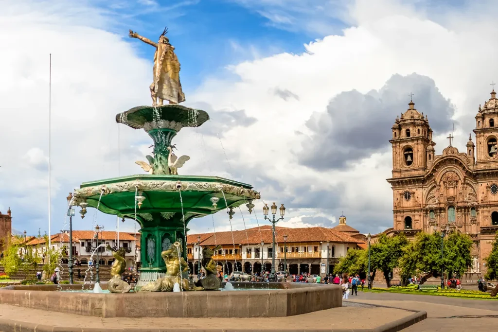 Centro da Praça Central de Cusco