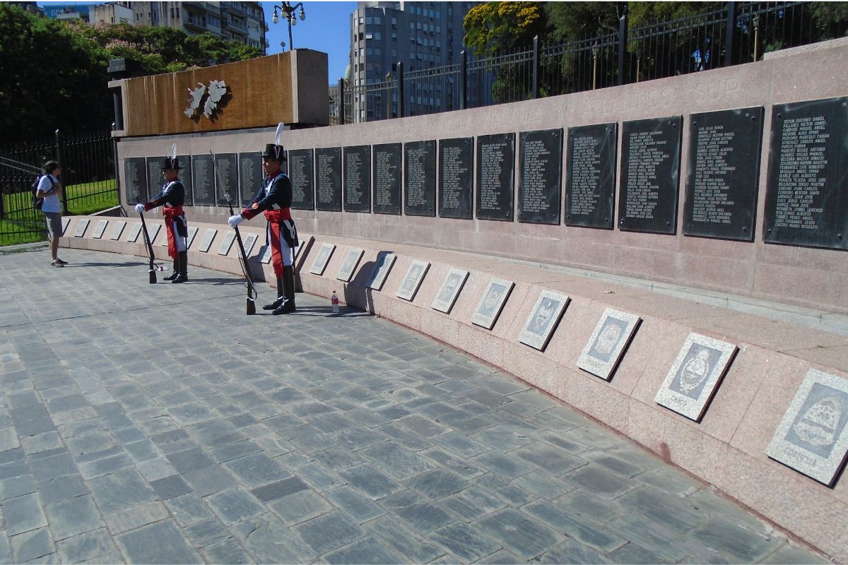 Monumento aos Caídos nas Malvinas, em Buenos Aires